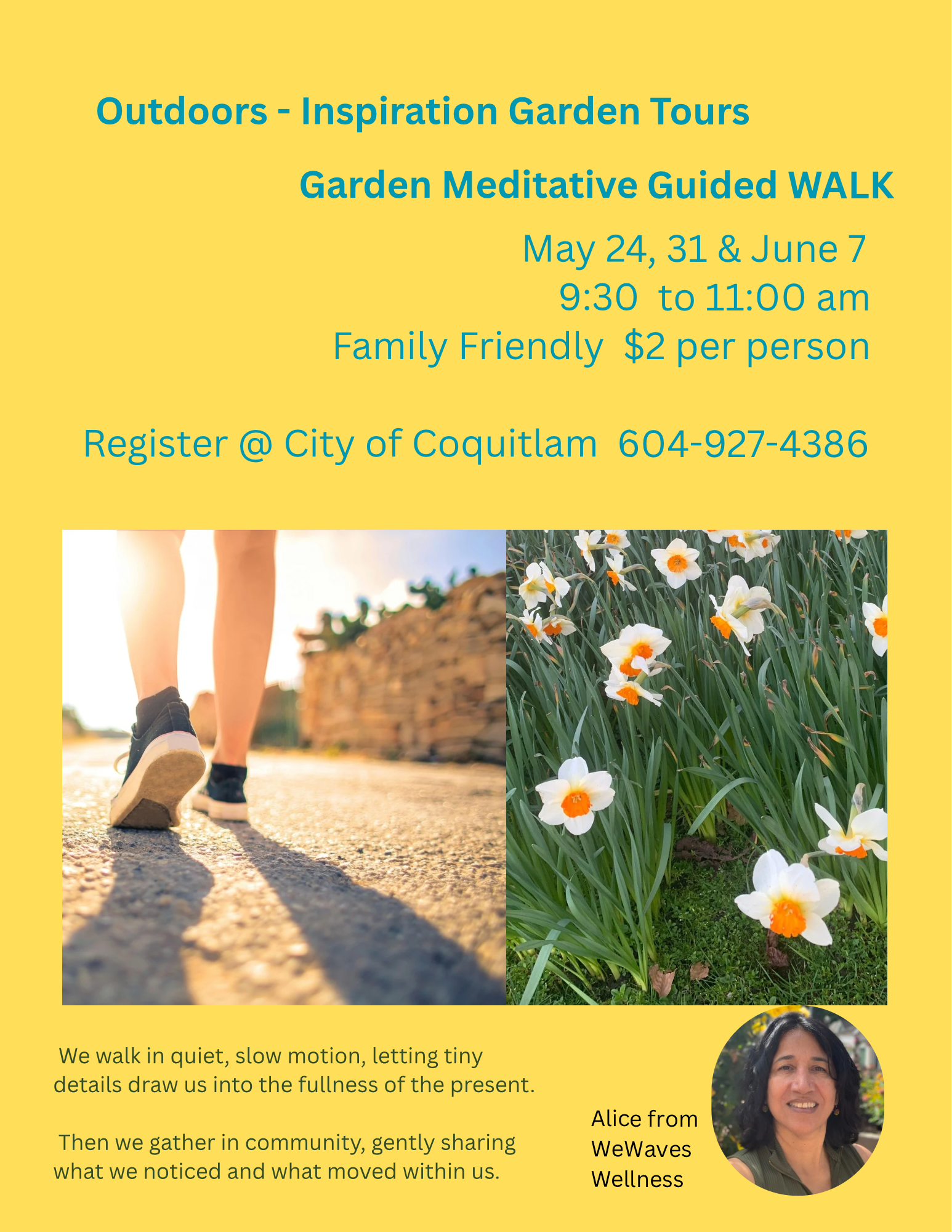 Guided Garden Walks with Alicee from WeWaveWellness
