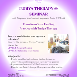 Turiya Therapy Summer 2026